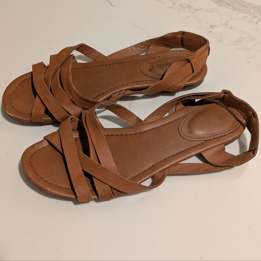 Brown Strappy Sandals